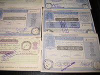 India 12 Different Postal Order up to Rs. 7 Good Condition Used RARE # 8038