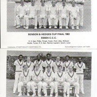 Great Britain 1983 Benson & Hedges Cup Final Team Cricket View / Picture Post Card Mint # 8059