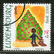 Luxembourg 2000 Christmas Tree Child Toy Sc B424 Specimen MNH # 805