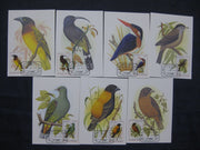 St. Thomas & Prince Is. 1979 Birds Fauna Wildlife Sc 541-7 Max Cards Set # 8074