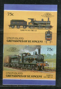 St. Vincent Gr. Union 1987 Class Y14 1883 UK Locomotive Sc 42 Imperf MNH # 809