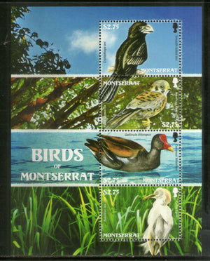 Montserrat 2009 Birds Eagle Duck Wildlife Animals Sc 1216 M/s MNH # 8110