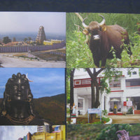 India 2018 10Diff. Picture Post Card with Cancellation Hindu Mythology God # 8120