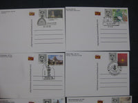 India 2018 10Diff. Picture Post Card with Cancellation Hindu Mythology God # 8120