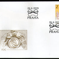 Czech Republic  2019 Mahatma Gandhi of India 150th Birth Anniversary 1v FDC # 8123