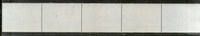 Christmas Islands 1979 Rowland Hill Stamps on Stamp Penny Map Strip of 5 Sc 90 MNH # 818