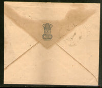 India 1975 Envelop from Vice-President office Ashokan printed on Flap Used Cover # 8285