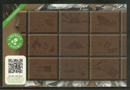 Liberia 2011 Chocolate Export Sc 2740 Scented Exotic Stamp Sheetlet MNH # 8301