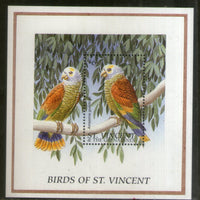 St. Vincent 1996 Amazon Parrot Birds Wildlife Sc 2292 M/s MNH # 8380