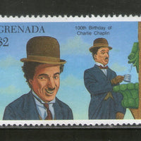 Grenada 1990 Charlie Chaplin Cinema Film Actor Sc 1795 MNH # 83