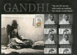 Micronésie 2011 Mahatma Gandhi d'Inde Sc 909 Feuillet MNH # 8427
