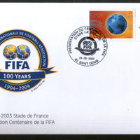 France 2003 FIFA Centenary Football Sport FDC # 8451