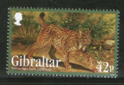 Gibraltar 2012 Wild Cat Lynx Wildlife Endangered Animal Sc 1356 MNH # 845