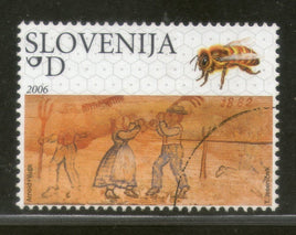 Slovenia 2006 Painted Beehive Painting Honey Bee Sc 668 Specimen MNH # 852