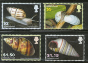 Montserrat 2005 Mollusca Sea Shells Marine Life Animals Sc 1124-27 MNH # 861