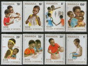 Rwanda 1981 SOS Children’s Village Sc 1019-26 8v MNH # 872