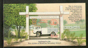 Tuvalu 2001 Fire Engine Automobiles Transport Sc 876 M/s MNH # 876