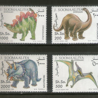 Somalia 1993 Dinosaurs Prehistoric Animals 4v MNH # 889