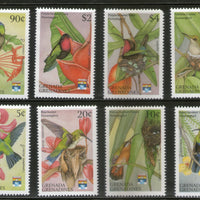 Grenada Grenadines 1992 Hummingbirds Birds Wildlife Fauna Sc 1423-30 MNH # 895