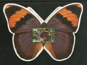Gambia 2002 Forester Butterfly Insect Odd Shaped Sc 2676 M/s MNH # 9001
