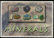 Grenada 2001 Minerals Gemstones Sc 3217 M/s MNH # 9008
