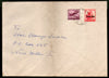 India 1971 Cover with Goa O/p Refugee Relief Tax Stamp RRT used RARE # 9064