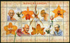 Guinea Bissau 2006 Mahatma Gandhi of India Orchids Sheetlet MNH # 9075