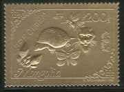 Mongolia 1993 Wildlife Conservation Sc 2125 Gold SPECIMEN Stamp MNH # 907