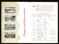 India 1955 2nd Definitive Series Plan Transport & Communication English Blank Folder # 9152