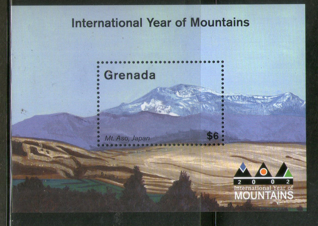 Granada 2002 Int'al Year of Mountains Geology Sc 3262 M/s MNH # 917