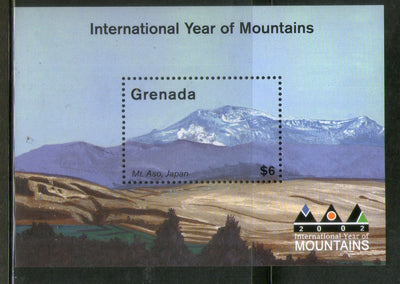 Granada 2002 Int'al Year of Mountains Geology Sc 3262 M/s MNH # 917