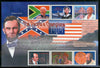 Liberia 2001 Mahatma Gandhi Taj Mahal India Mandela Lincoln Sheetlet MNH # 9201