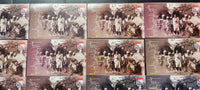 India 2011 22 Diff. Mahatma Gandhi Dandi March GUJPEX  Cancelled Post Cards with Khadi Cloth Envelope RARE