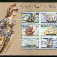 Guyana 1998 Great Sailing Ship Transport Sc 3310 Sheetlet MNH # 9214