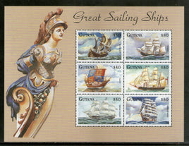 Guyana 1998 Great Sailing Ship Transport Sc 3310 Sheetlet MNH # 9214