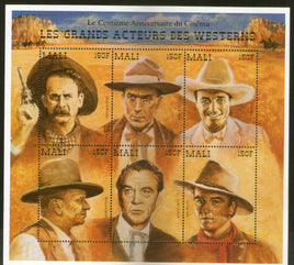 Mali 1995 Motion Pictures Actors Film Cinema Movie Sc 723 Sheetlet MNH # 9251