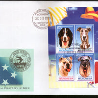 Micronesia 2003 Breeds of Dogs Pet Animals Fauna Sc 571 M/s FDC # 9365