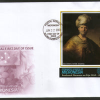 Micronesia 2006 Paintings by Rembrandt Art Sc 693 M/s FDC # 9393