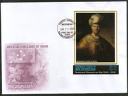 Micronesia 2006 Paintings by Rembrandt Art Sc 693 M/s FDC # 9393
