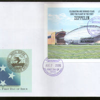 Micronesia 2000 Zeppelin Graf Air Ship Aviation Sc 391 M/s FDC # 9397