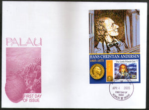 Palau 2005 Bi-Centenary of Hans Christian Andersen Sc 815 M/s FDC # 9418