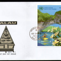 Palau 2002 International Year of Eco Tourism Sc 690 M/s FDC # 9419