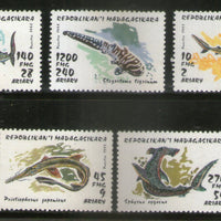 Malagasy 1993 Shark Whale Marine Life 7v Sc 1280-86 MNH # 942