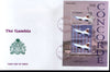 Gambia 2004 The Concorde Aeroplane Transport Sc 2801 M/s on FDC # 9434