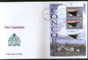 Gambia 2004 The Concorde Aeroplan Transport Sc 2800 M/s on FDC # 9435