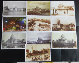 India 2018 10 Diff. Journey Through Ages of Kolkata GPO Cancelled Post Cards # 9436