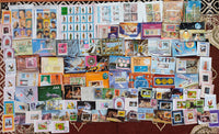 Worldwide 90 Diff. M/s on Painting Wildlife Animals Costume Cinema Sport Flowers Space Cancelled # 9440