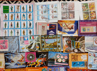 Worldwide 90 Diff. M/s on Painting Wildlife Animals Costume Cinema Sport Flowers Space Cancelled # 9440