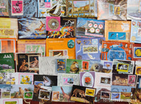Worldwide 90 Diff. M/s on Painting Wildlife Animals Costume Cinema Sport Flowers Space Cancelled # 9440