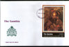 Gambia 2006 Rembrandt Paintings Art Sc 3031 M/s on FDC # 9443